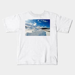 Canadian Rocky Mountains Icefields Parkway Canada Kids T-Shirt